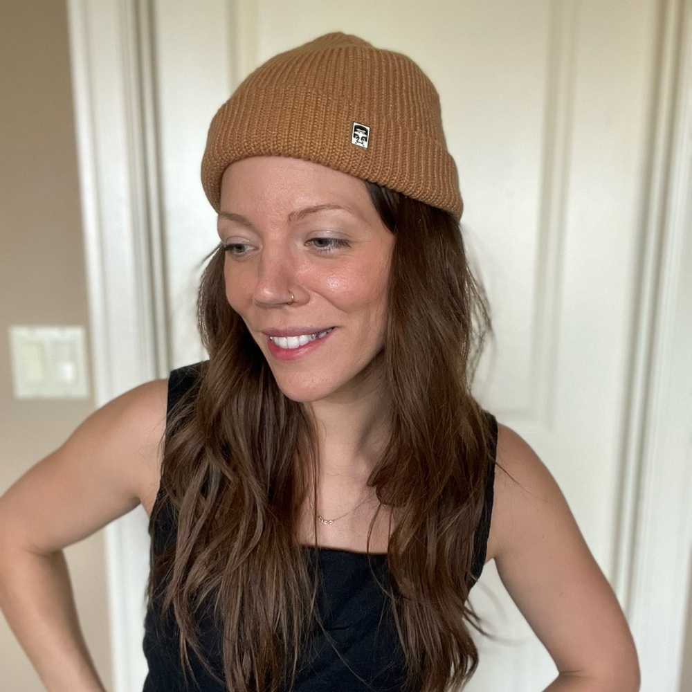 Tan Beanie Hat